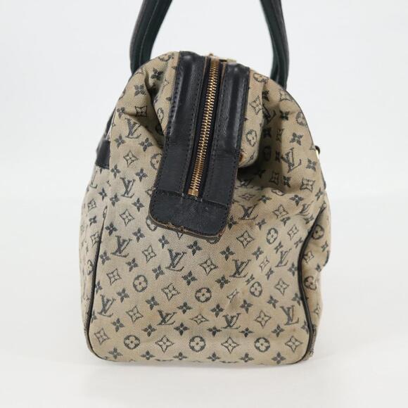 LOUIS VUITTON Monogram Mini Josephine GM Hand Bag Blue M92211 - Picture 5 of 13